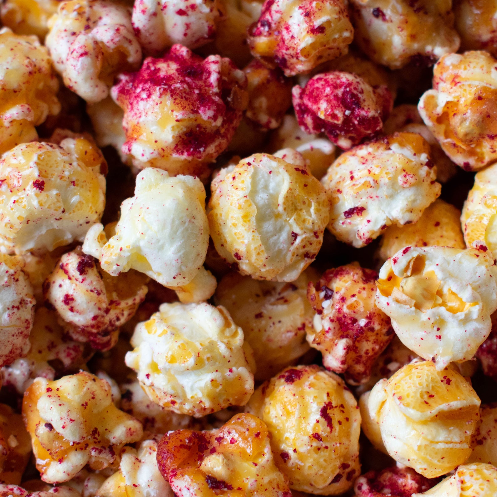Cherry Bakewell Gourmet Popcorn Caramel Almond Popcorn With Etsy