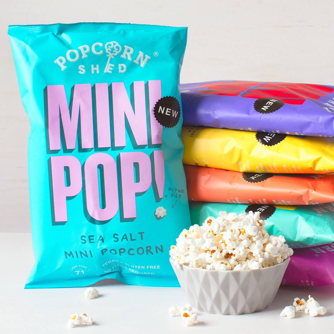 Vegan Popcorn Party Super Selection 6 sabores de palomitas Etsy España