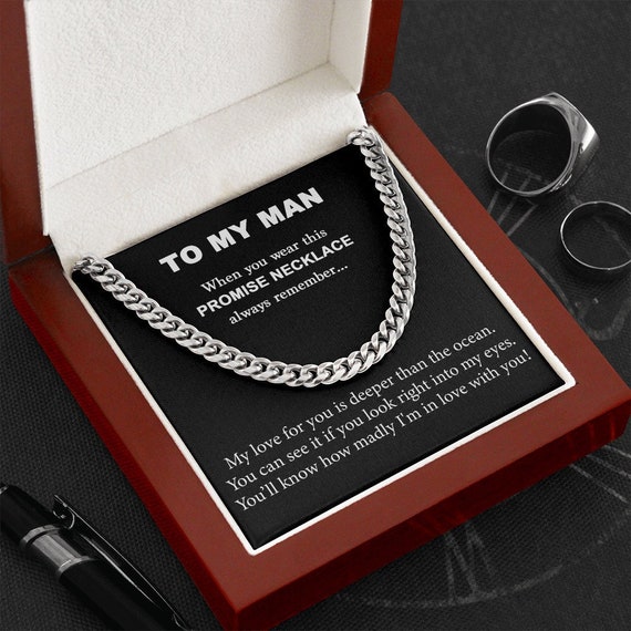 Promise Necklace for Girlfriend from Boyfriend, For Couples, Promise  Necklace | eBay