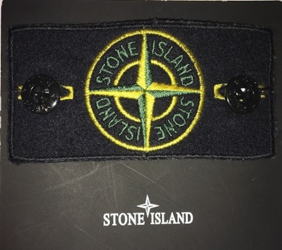 stone island beanie button badge