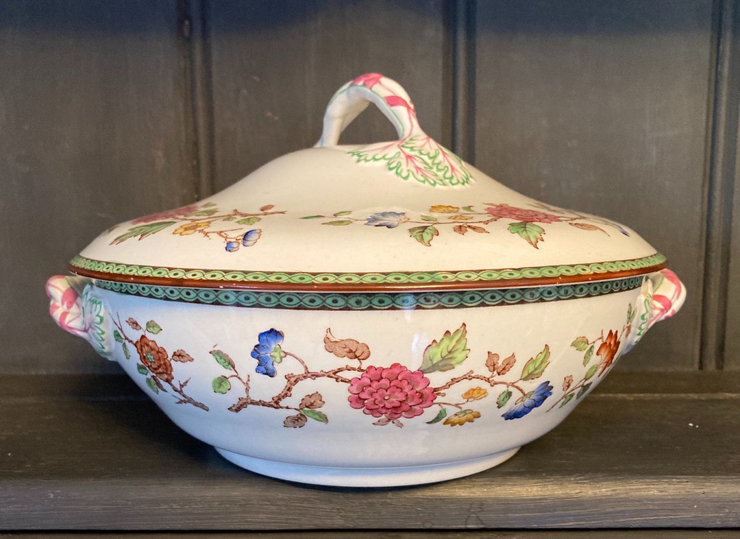 Vintage Serving Dish/tureen With Lid by Copeland Spode, England. Etsy