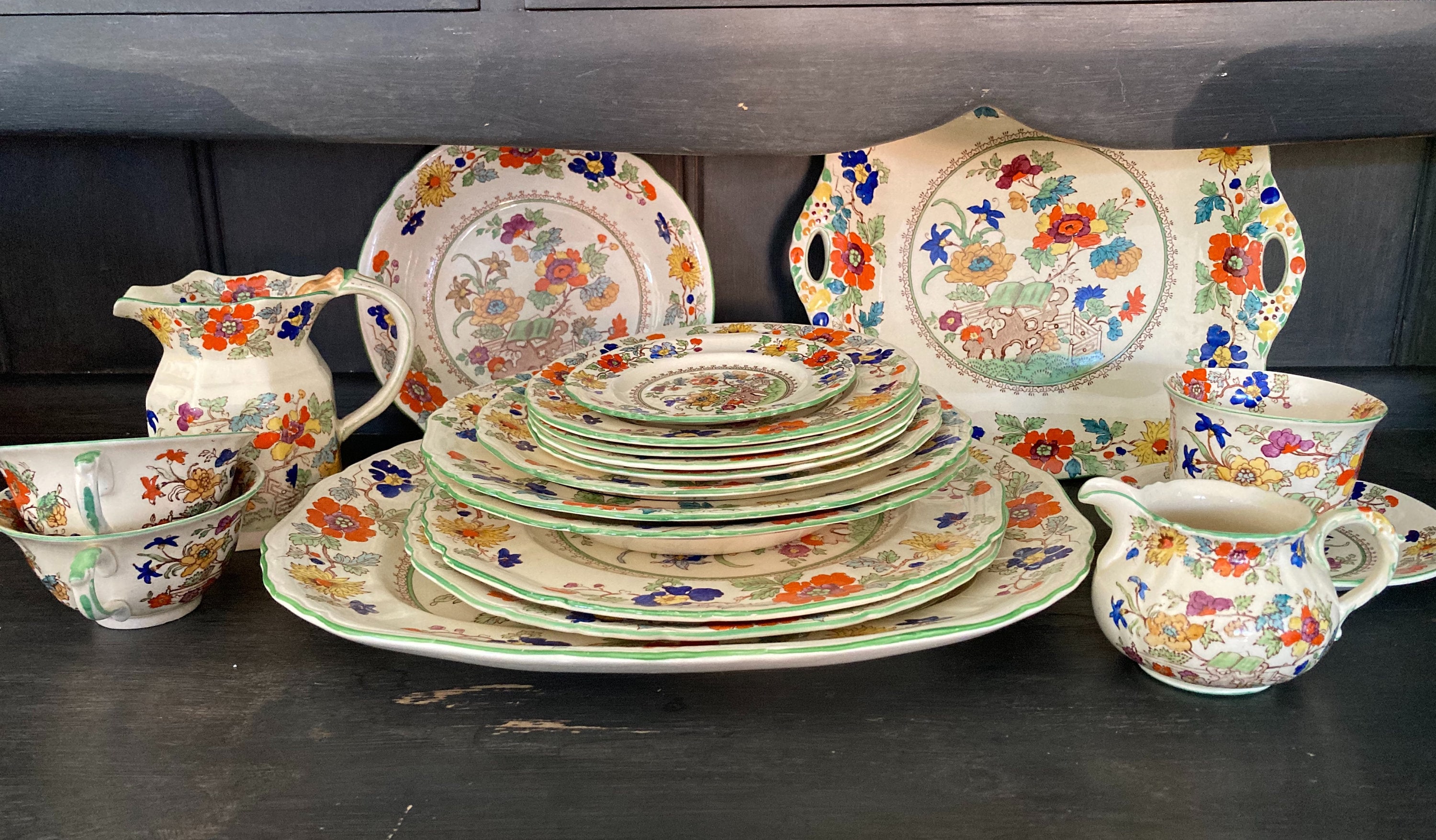 IRON STONE CHINA イギリス　アンティーク　皿 Ironstone china - Etsy 日本
