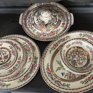Vintage Alfred Meakin Tableware in &#39;Bengal Tree&#39; Pattern