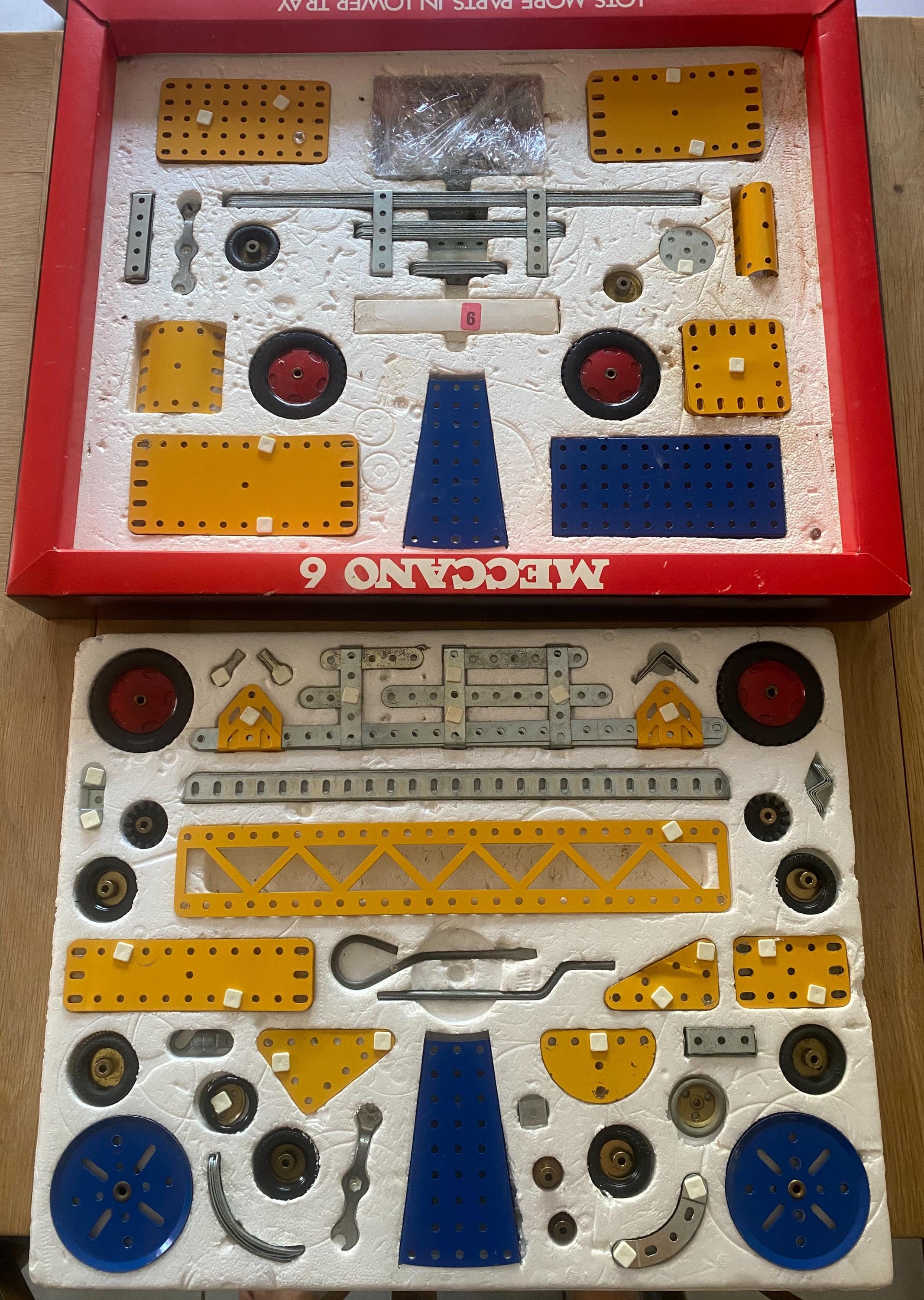 Vintage Boxed Set - Meccano 6 - Complete - Etsy