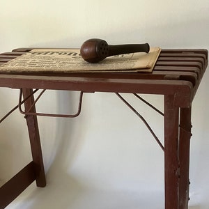 Tabouret pliant de peintre ou de pêcheur