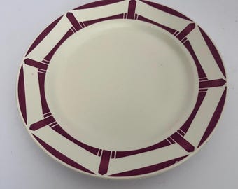 6 platos llanos - Servicio Louise de Badonviller