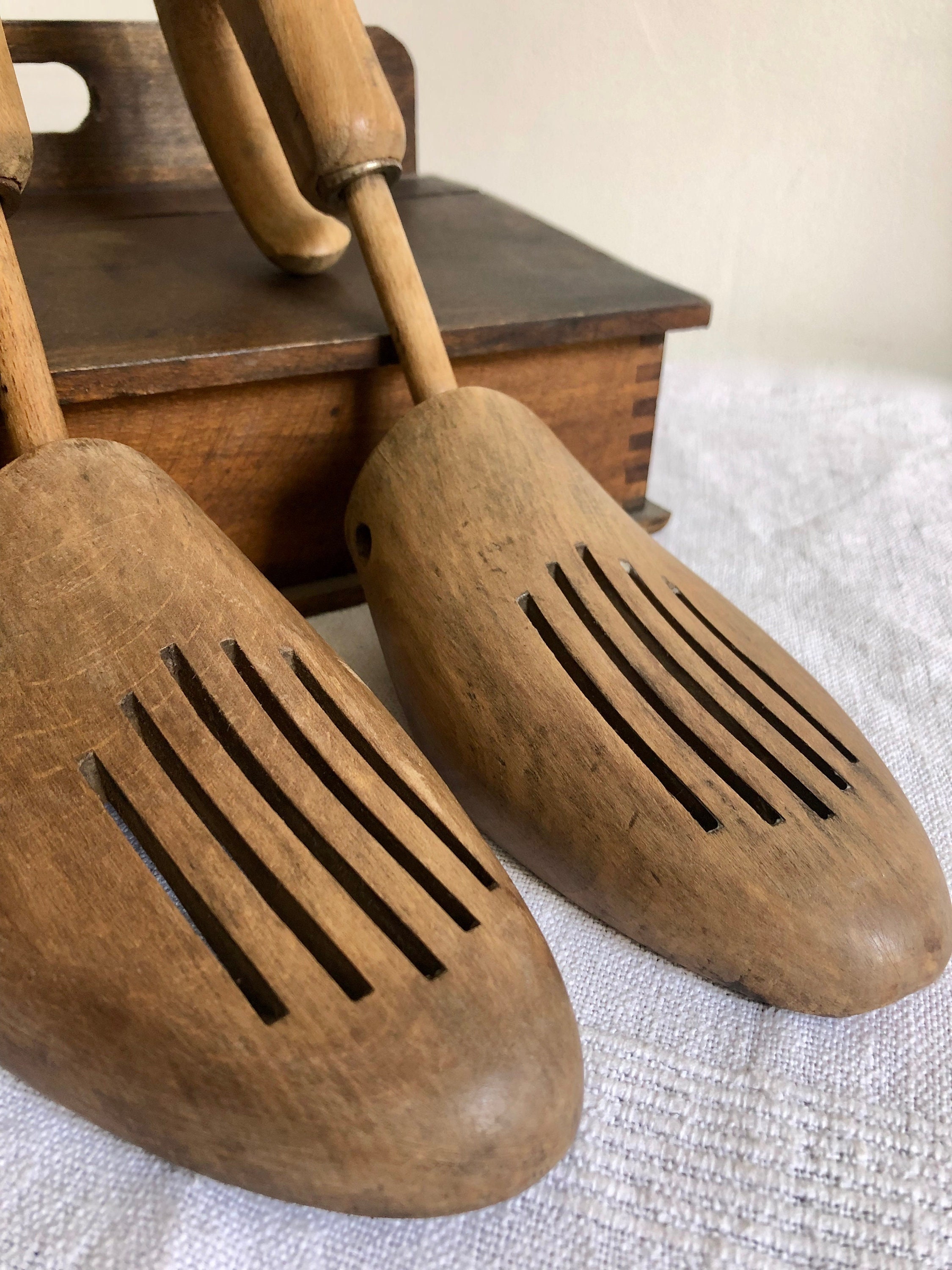 Paire d'embauchoirs en Bois