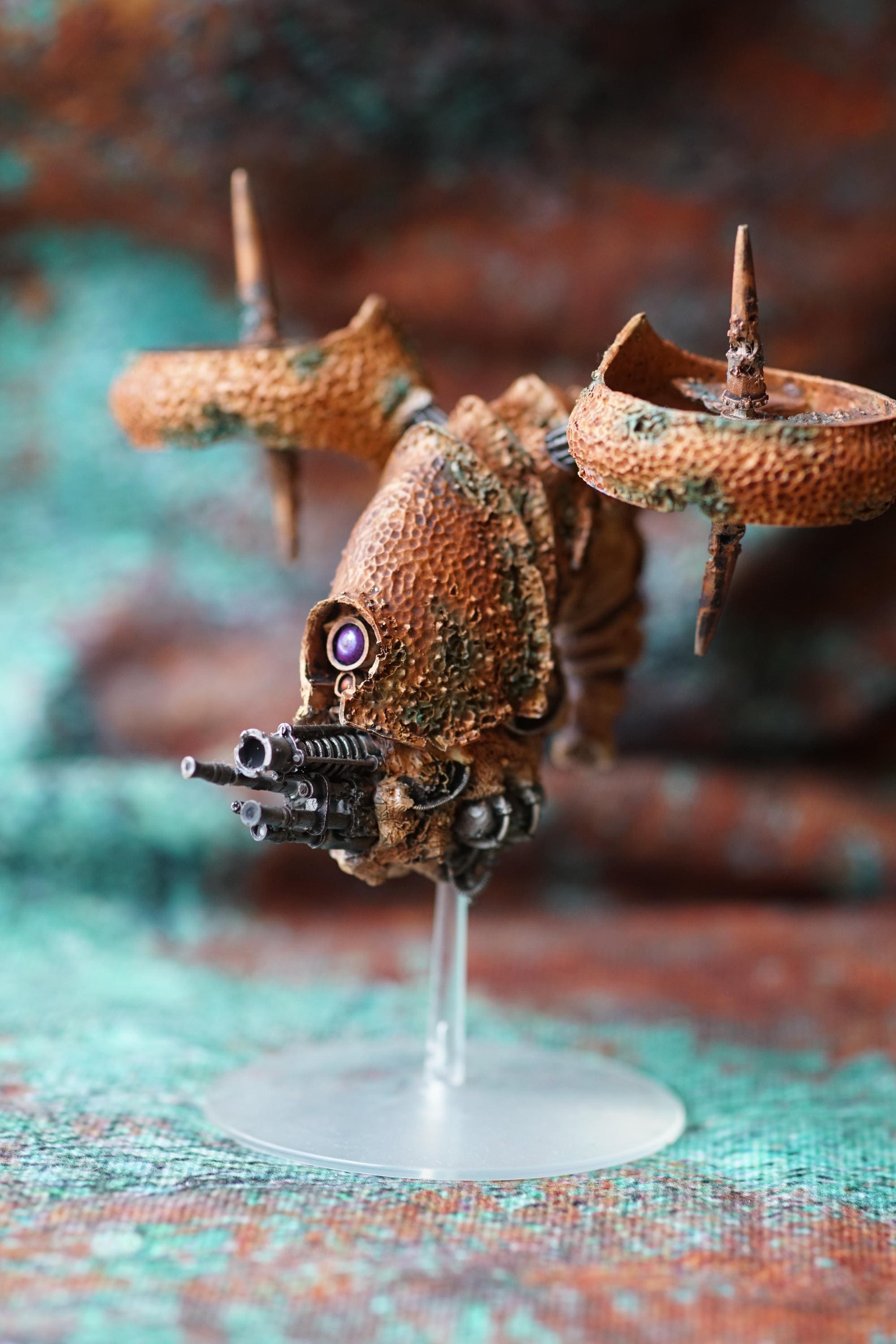 Warhammer 40k Nurgle GREATER BLIGHT DRONE Painted. Resin