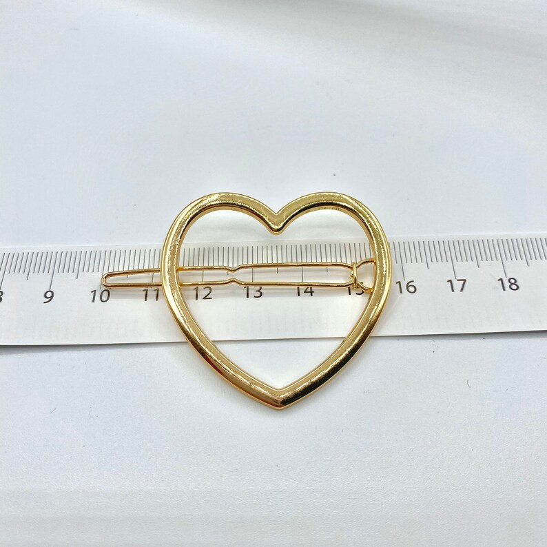 Minimalist Hair Clip Geometric Hair Clip Gold Hair Etsy