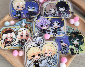 Genshin Nod Krai Foil Charms