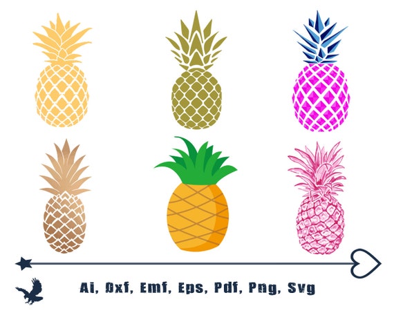 Download Pineapple Svg Pineapple Monogram Svg Ananas Monogram Svg Etsy