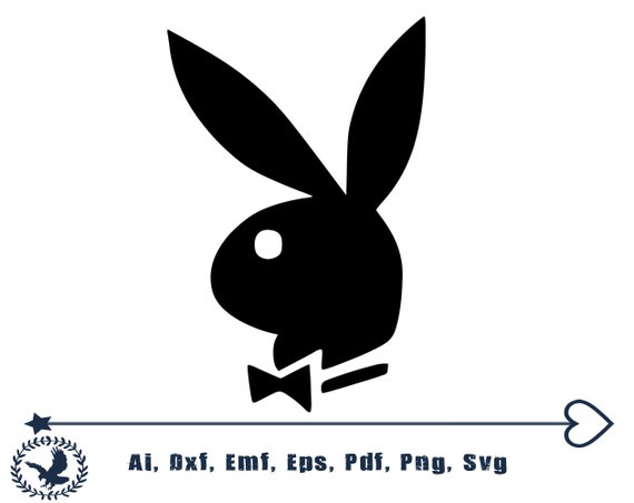 Download Playboy Svg Dxf Eps Pdf And Png For Instant Download Etsy