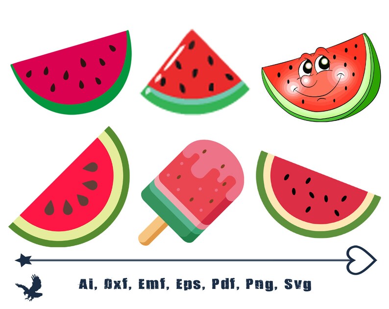 Free Free 216 Two Sweet Watermelon Svg SVG PNG EPS DXF File