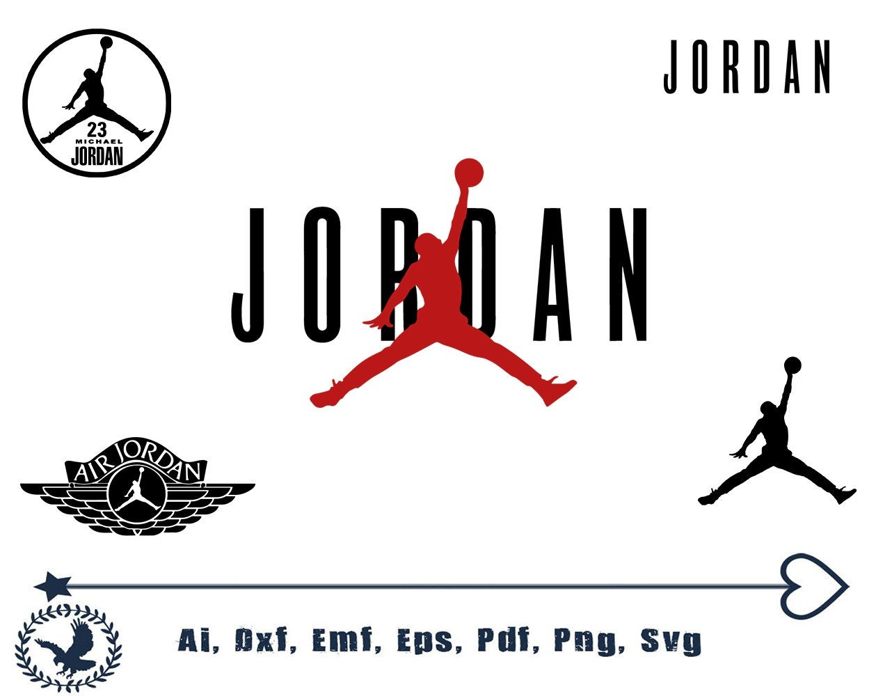Air Jordan logo, Jumpman T-shirt Air Jordan Logo Nike, michael jordan  transparent background PNG clipart
