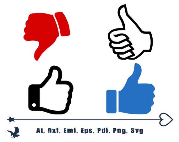 Clipart Vector Thumbs Up