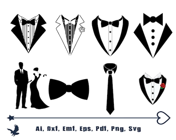 Suit Pdf Suit and Tie Svg Suit Svg Suit Cut Files Suit Dxf Suit Png ...