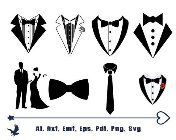Download Tuxedo svg Tuxedo clipart Suit svg Suit svg file Butterfly ...