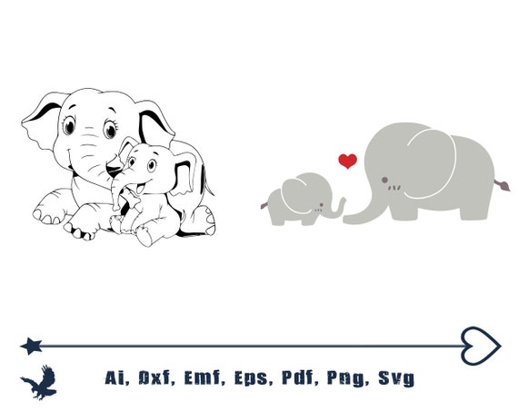 Free Free 116 Baby Elephant Svg Etsy SVG PNG EPS DXF File