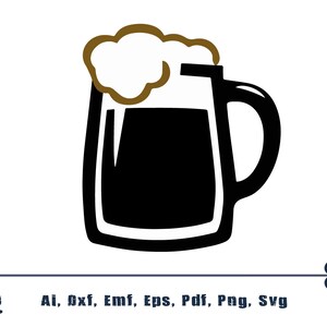 Cinco De Mayo SVG, Beer mug SVG, beer svg, beer glass svg, drink svg, beer clip art | svg png eps jpg dfx | Cricut or silhouette