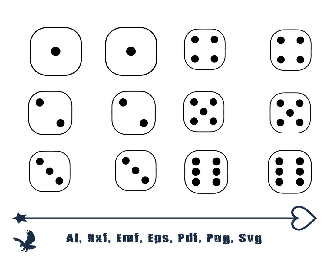 Dice Game SVG Yard Game Farkle Bucket Game Score Card PDF Game Rules Pdf Printable Family Game