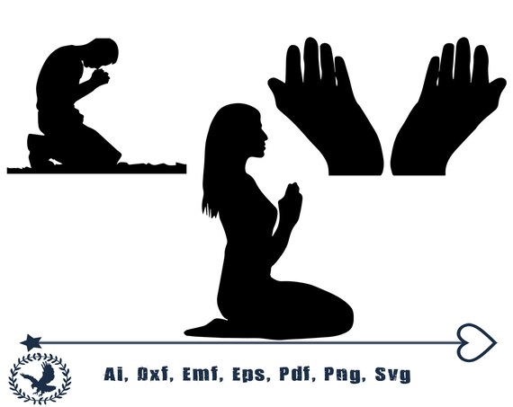 Download Praying Hands Svg Praying Hands Dxf Praying Hand Clipart Etsy