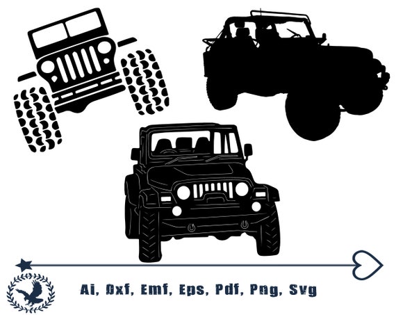 Download Layered Jeep Svg For Silhouette - Free Layered SVG Files