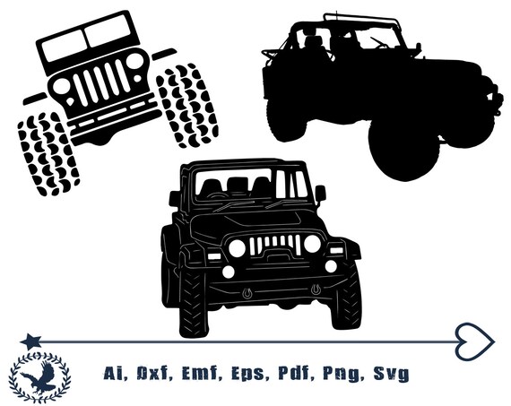 Download Layered Jeep Svg For Silhouette - Free Layered SVG Files