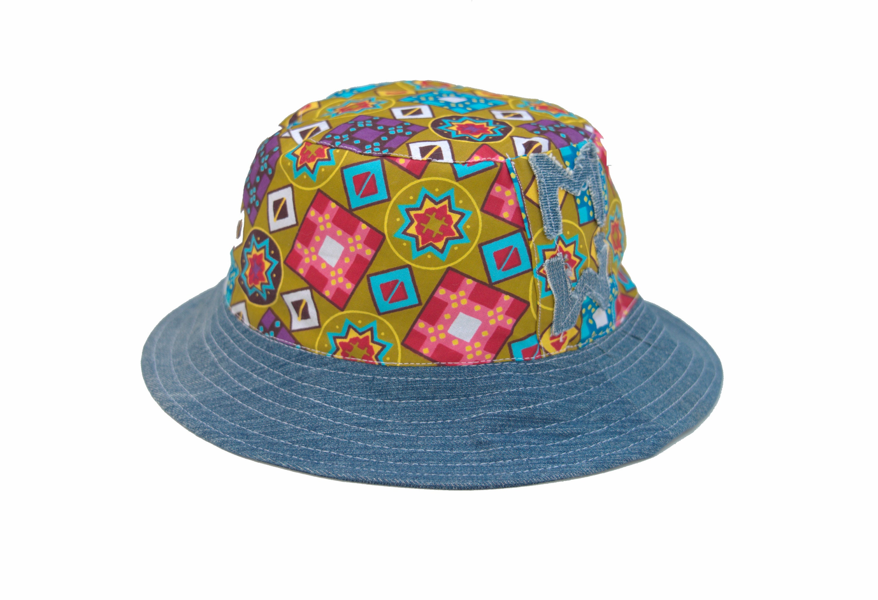 African Wax Print Bucket Hat/reversible/kitenge Sun Hat 