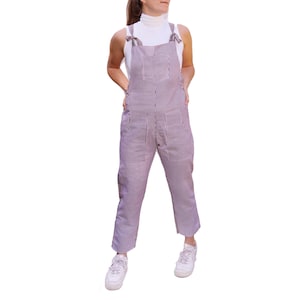 Funky Fit Dungarees/Afrikanskt vaxtryck/2-tonad kritstrecksrandig Kitenge/Rödrödrosa/Candyrandig Rödbrunt, Grönt & Vitt Mönster/UK Small Storlek 6-8