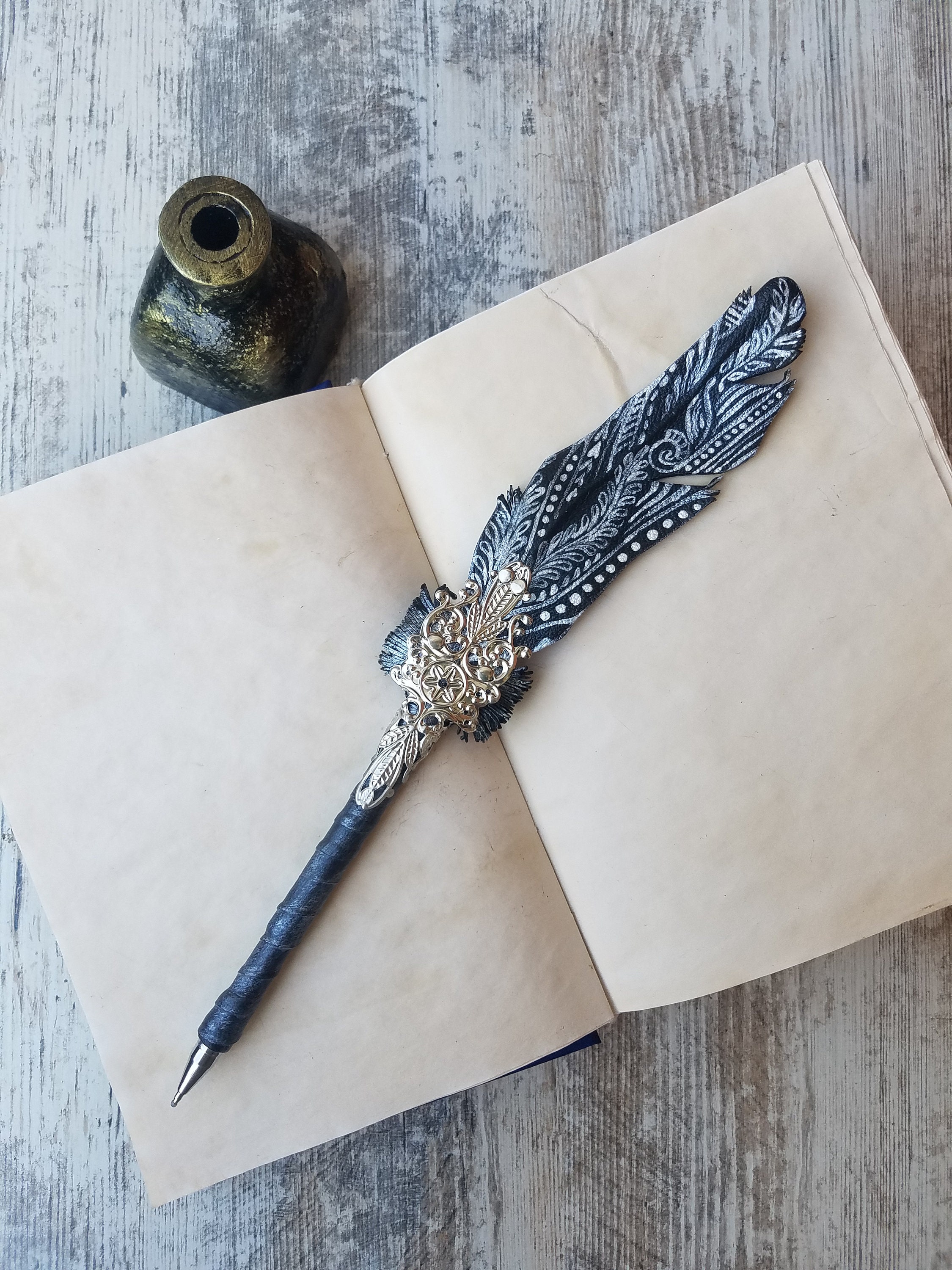 Pluma Estilográfica Personalizada Madera - Pluma Con Grabado De Texto