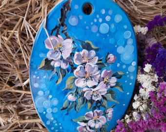 Decorative small cutting board  9*6 inch Decorative board on the  wall  Kitchen decor Home decor Hand painted