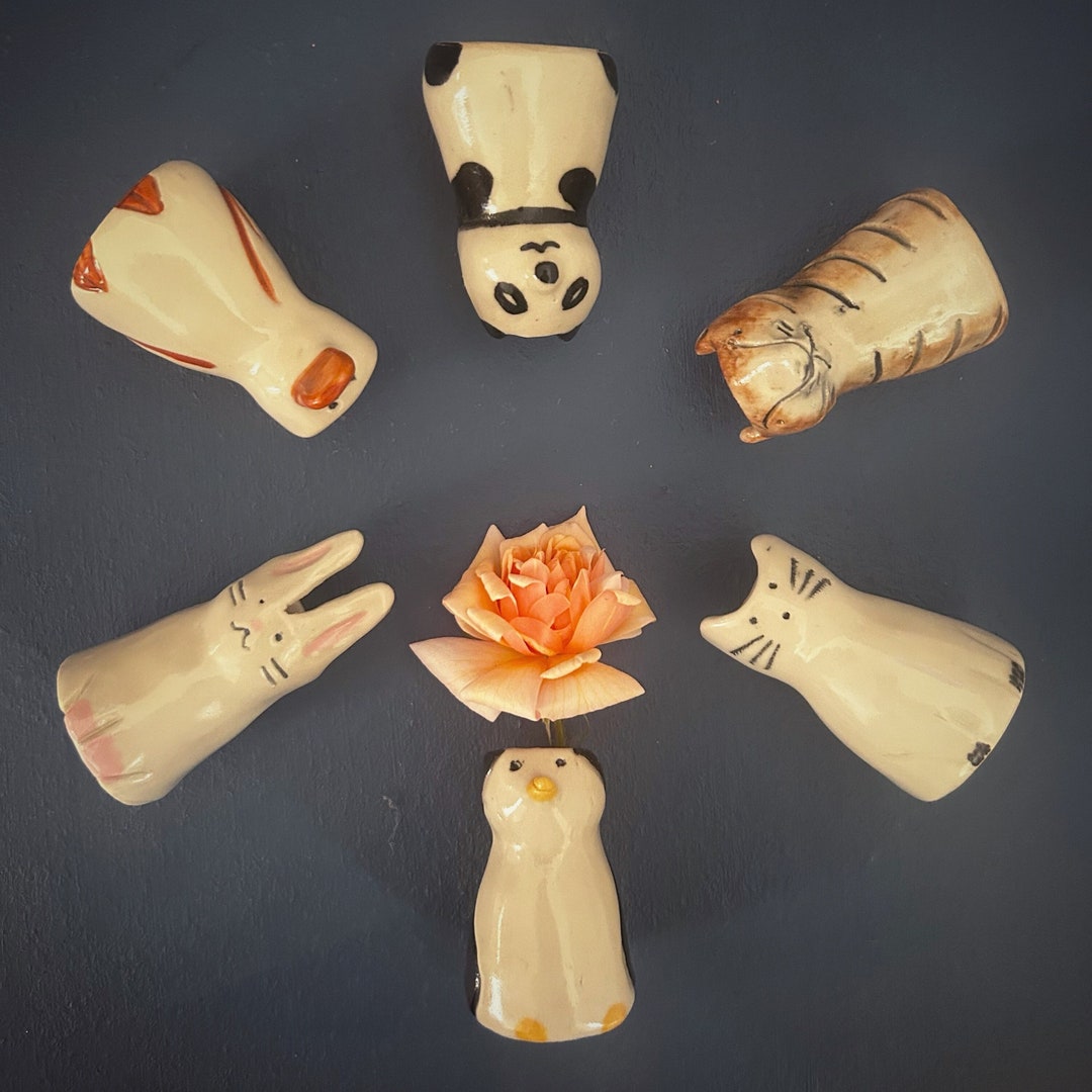 Handmade Cat Duck Penguin Panda Bunny Tiger Toothbrush - Etsy