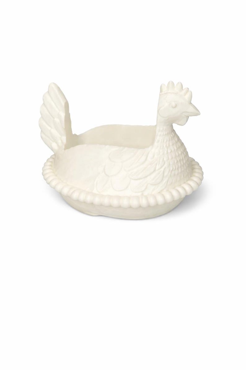 Höna på en NEST tvålhållare. bild 1