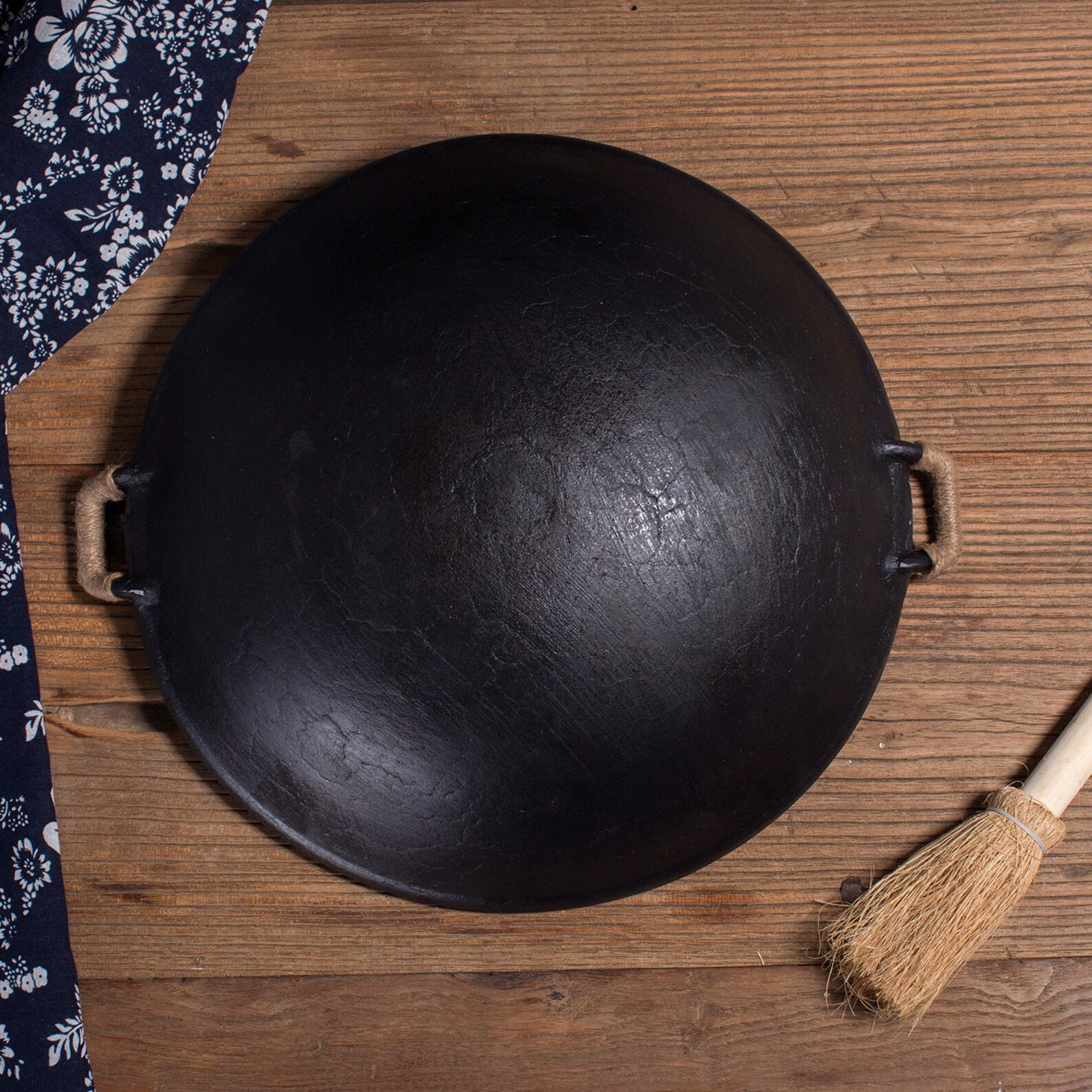 Zhensanhuan Handmade Cast Iron Wok Cantonese Large Wok Stir Etsy