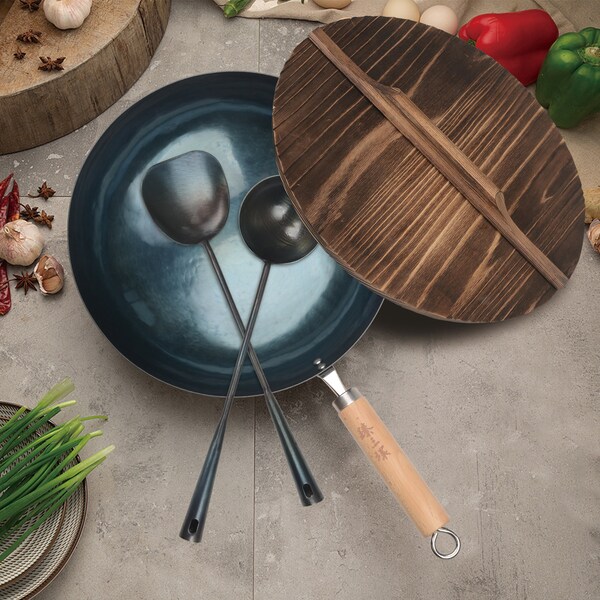 Chinese Wok Spatula Etsy