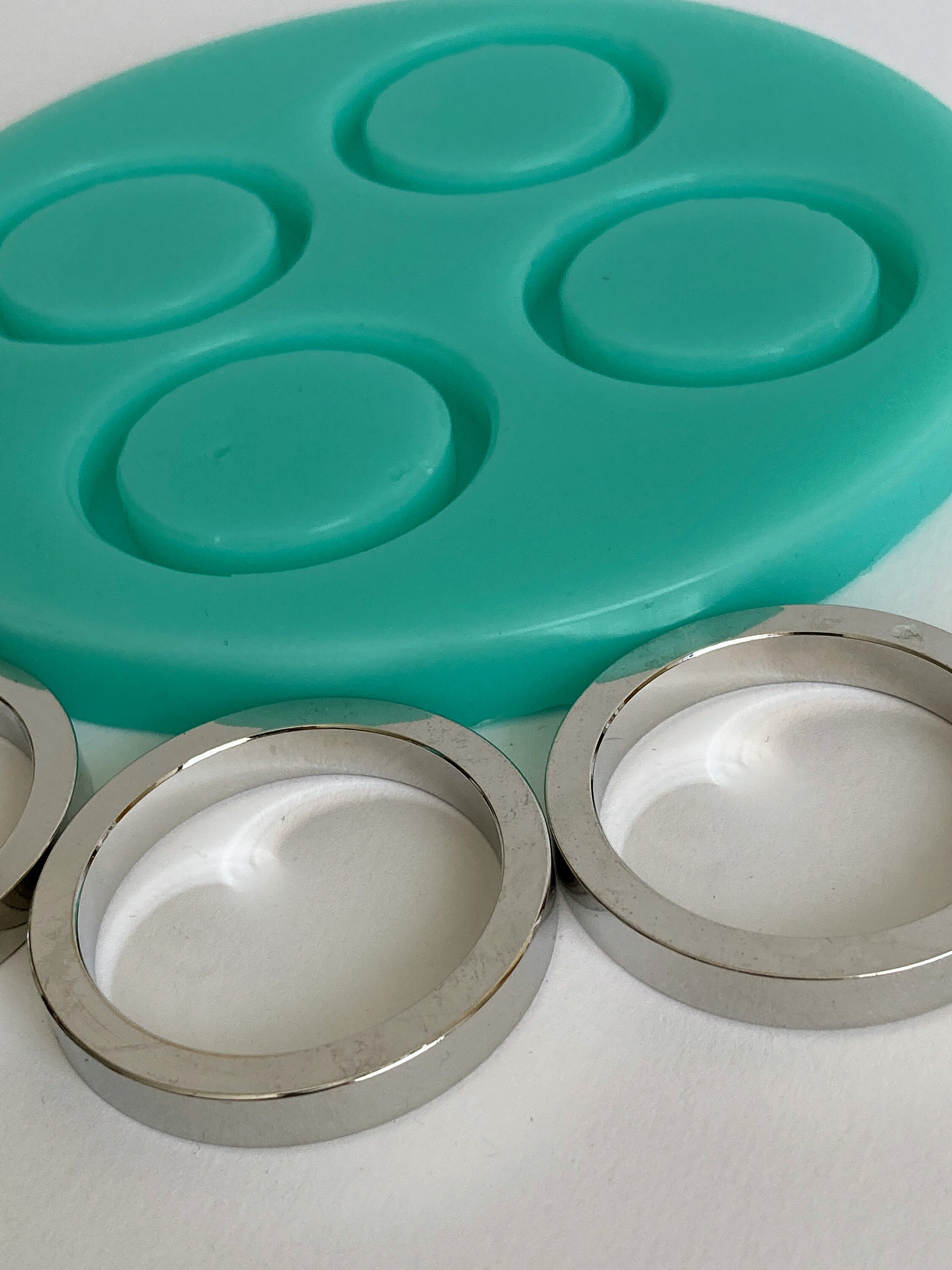 Silicone mould for epoxy resin mould for napkin rings napkin Etsy