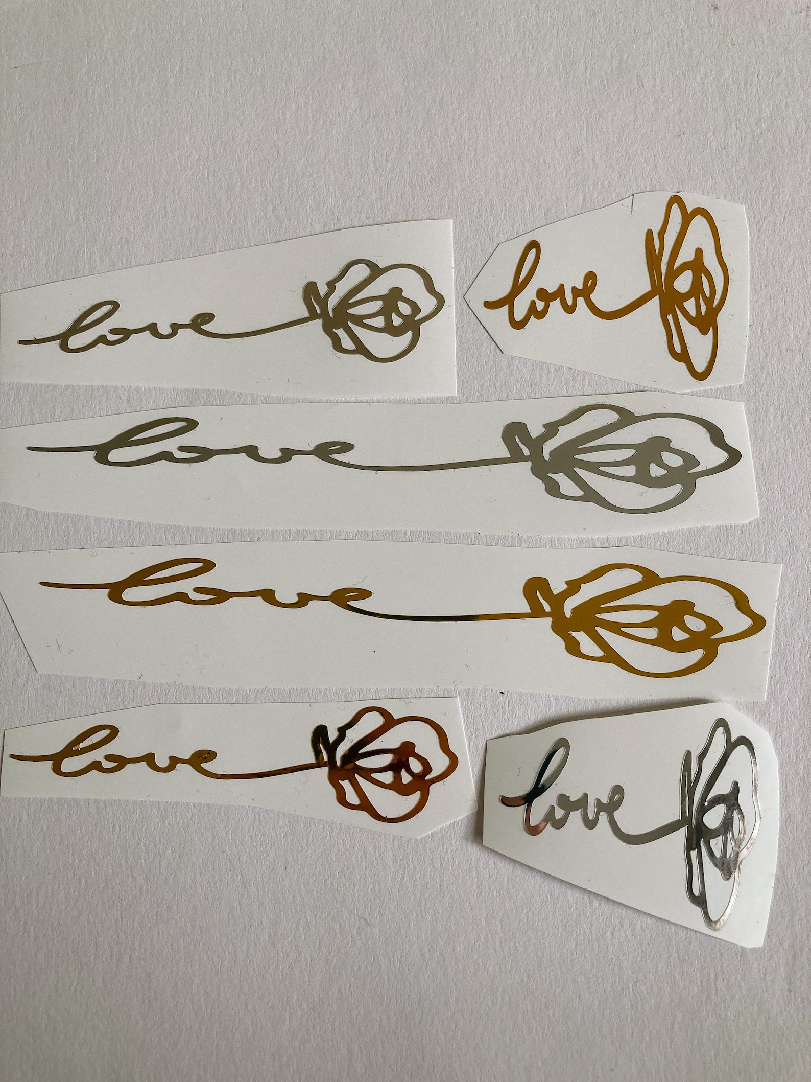 Resin Stickers, Stickers for Resin Art, Vinyl Foil, Glue, Love, Faith