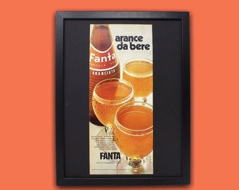 PUBBLICITÀ VINTAGE ORIGINALE poster fanta anno 1971