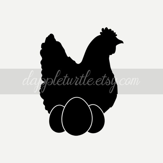 Download Clip Art Rooster Silhouette Instant Download Png And Svg Files Suitable For Commercial Use Art Collectibles