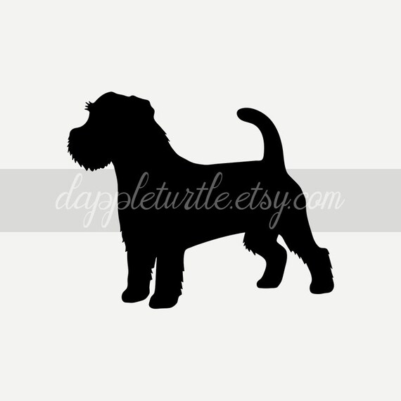 Jack Russell Terrier Silhouette Instant Download Png And Svg Etsy