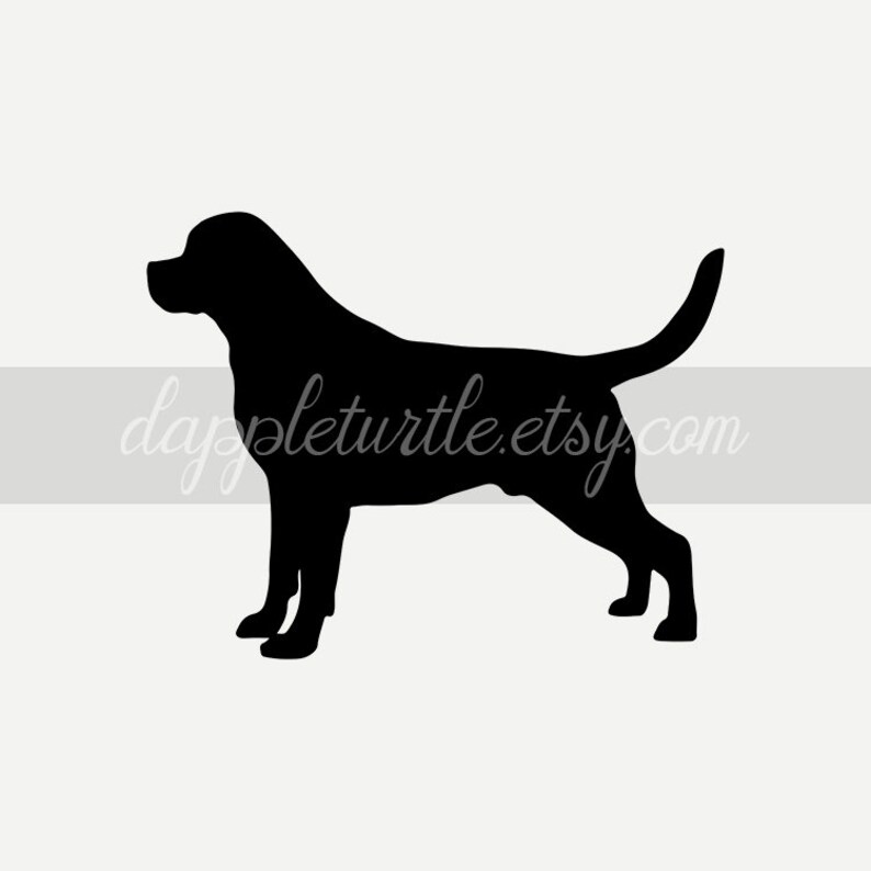 Download Rottweiler silhouette: instant download PNG and SVG files ...