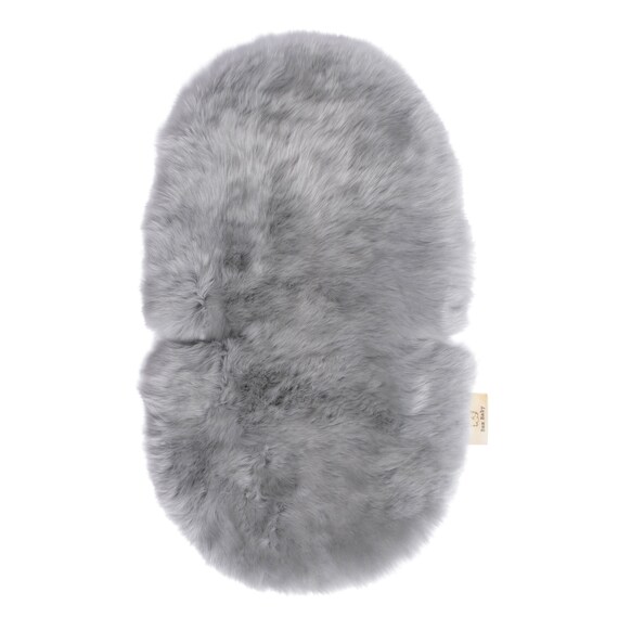 Baa Baby Sheepskin Pram Liner Grey Long 