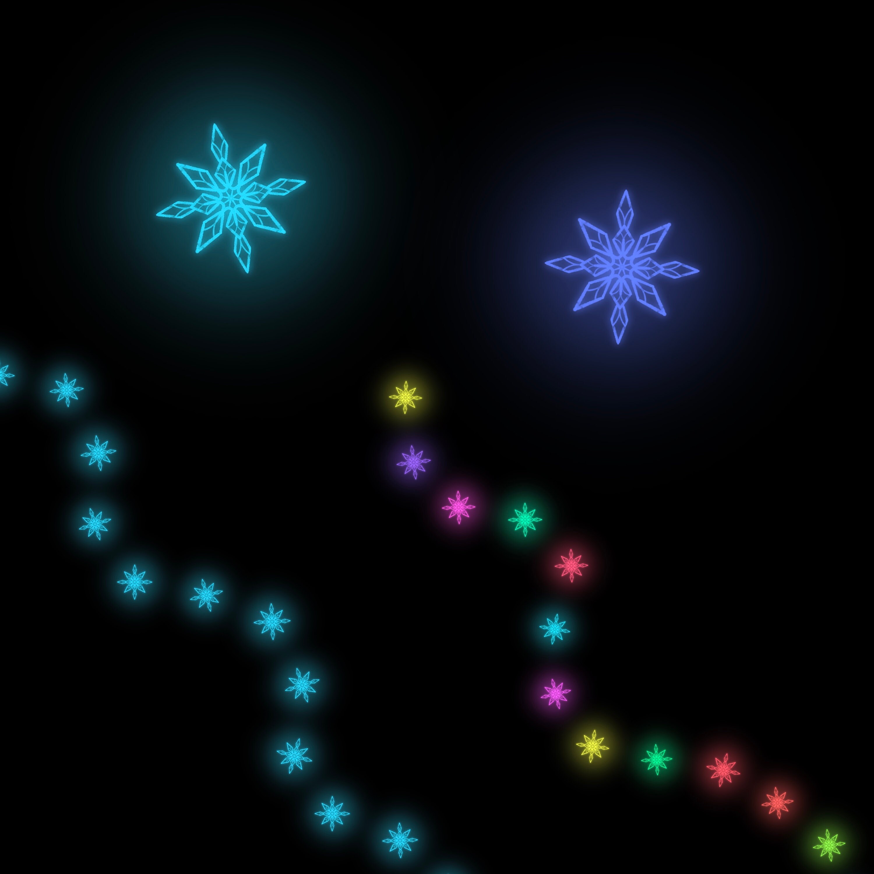 Christmas Lights Brush Set Digital Brushes for Procreate Etsy