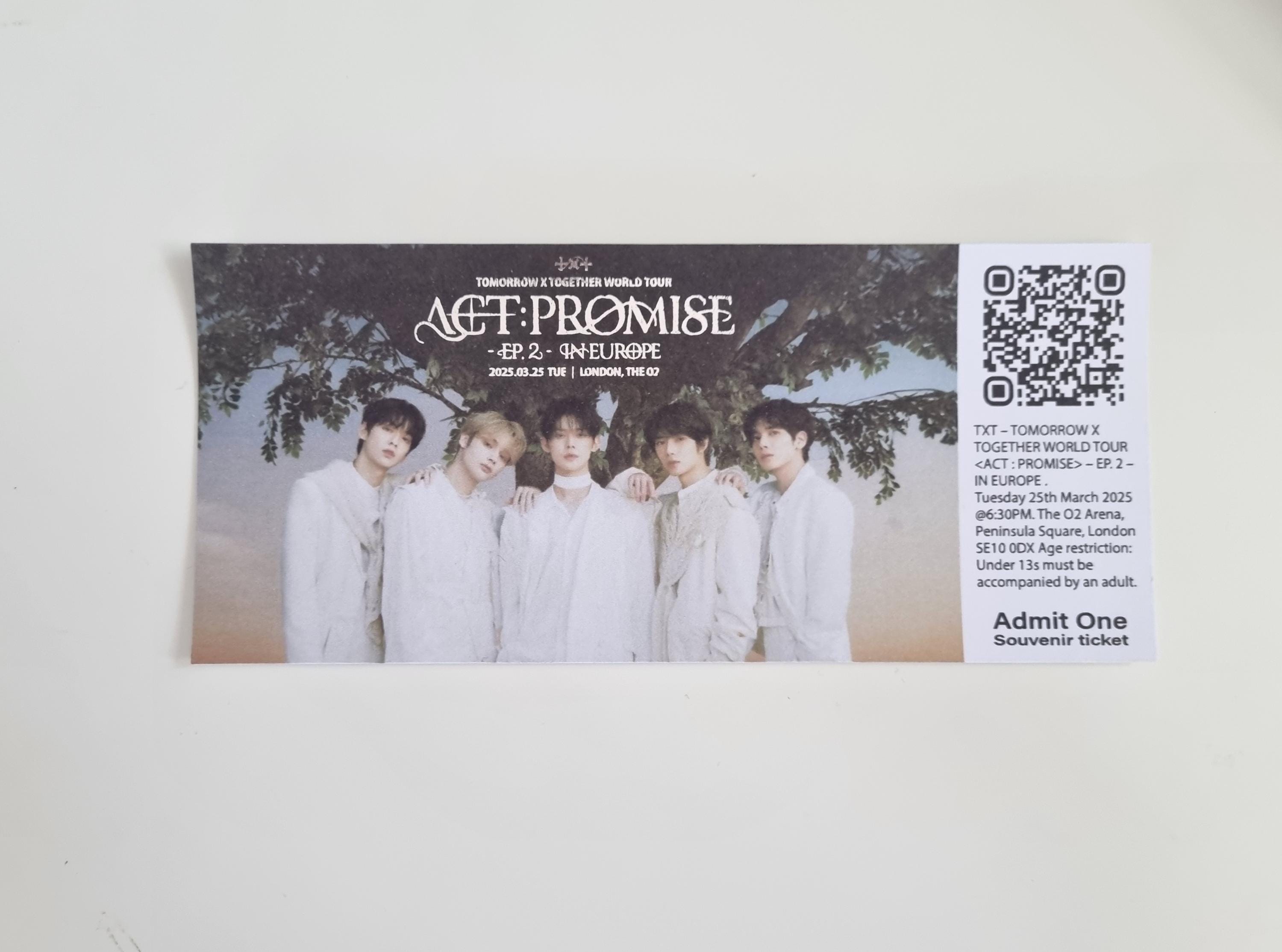 Txt Ticket - Etsy