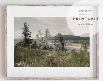 Isle of Skye Print | Scotland Photography | Landscape Print | Nature Photography | Retro Print