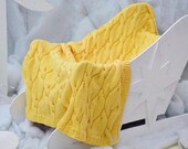 Knit baby blanket, merino wool blanket, chunky knit blanket, hand knit blanket, car seat blanket, receiving blanket, baby afghan