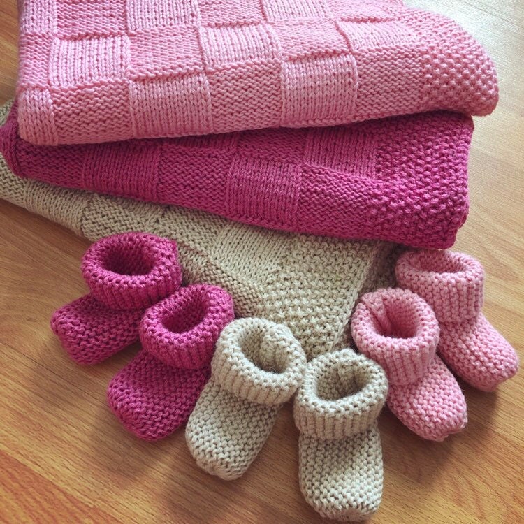 Baby booties knitting pattern knit baby boots pdf easy baby Etsy