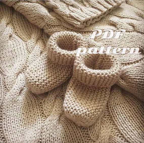 baby knit boots