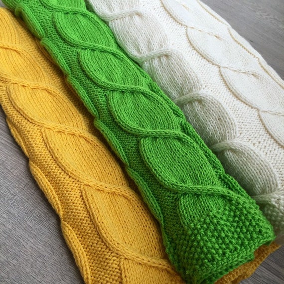 Baby Blanket Knitting Pattern Easy Baby Blanket Cable Knit Pattern Pdf Instant Download Knit Pattern For Beginners Do It Yourself
