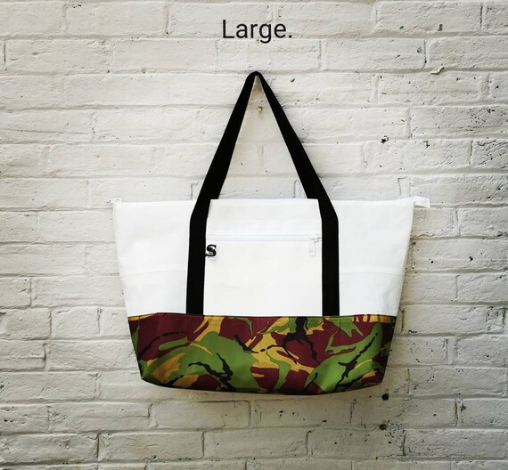 Large Sailcloth Tote Bag Etsy